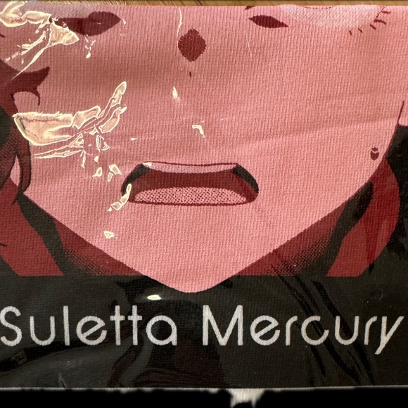 Suletta Mercury T-Shirt M – Gundam Witch From Mercury Official COSPA Tee - Picture 2 of 5